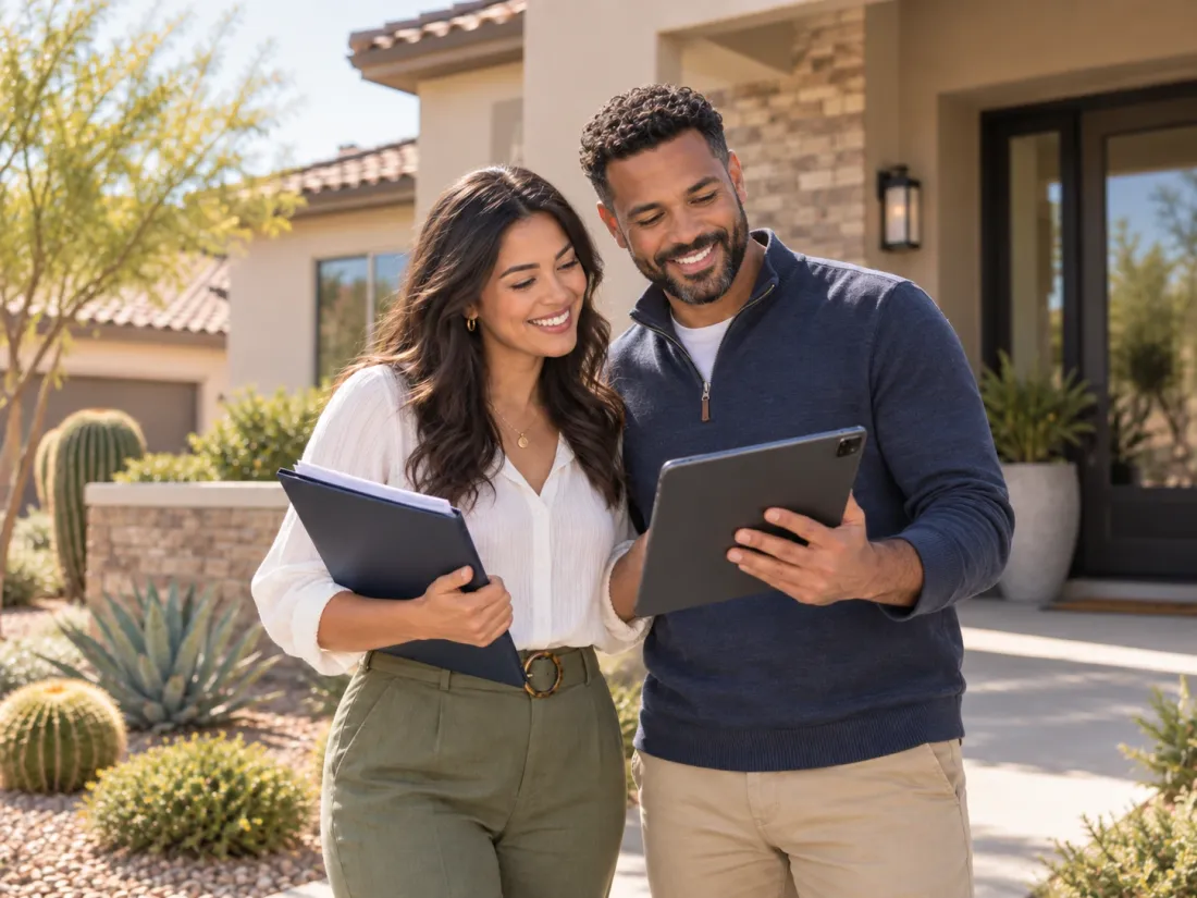 Move-up homebuyers with new home keys